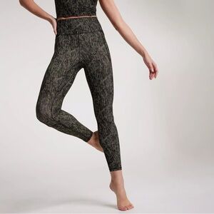 NWT CALIA Women's XXS Inspire High Rise 7/8 Leggings - Serpent Print & Black